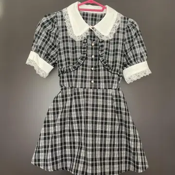 NOEMIE 체크 반팔 셋업