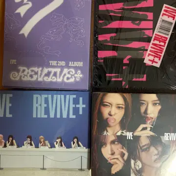 IVE REVIVE+ 4종 앨범 미개봉 새상품