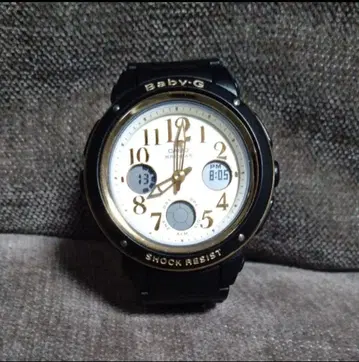 Baby-G 손목시계 블랙/화이트 BGA-151EF-1BJF