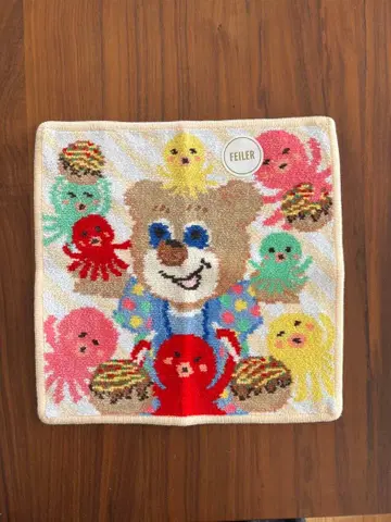 페이러 손수건 타코야키 미사용 새상품