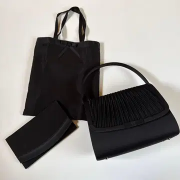 블랙 포멀 백 (토트백 파우치 포함) 장례식 새상품