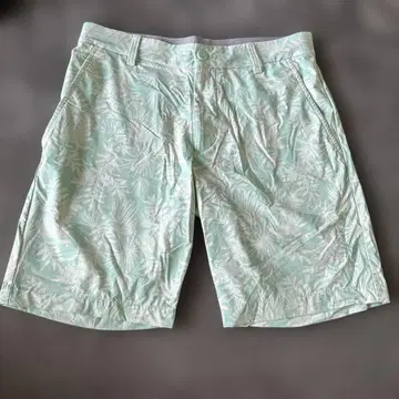 아디다스 골프 보타니컬 프린트 숏팬츠 JPN79 그린