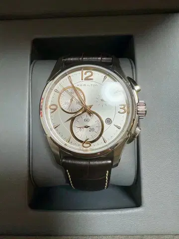 해밀턴 재즈 마스터 크로노 H32612555 남성용 HAMILTON