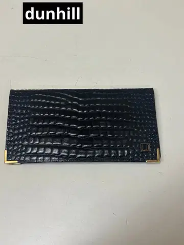 dunhill 던힐 크로커다일 패턴 장지갑