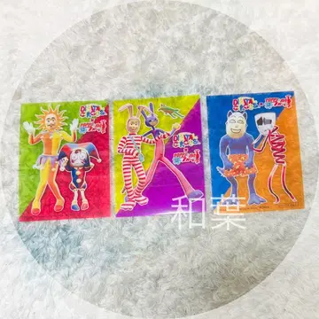 더 어메이징 디지털 서커스 포피 더 퍼포머 클리어 카드 세트