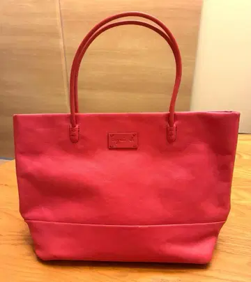 agnes b. (에네스베) 소 가죽 가방 핑크