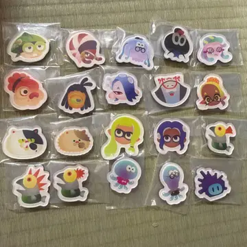 스플래툰 캐릭터 마그네츠 스플래툰 3