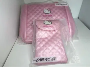 헬로키티 토트백과 파우치 세트
