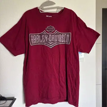 Harley-Davidson 버건디 T셔츠