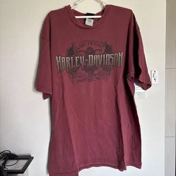 Harley-Davidson T셔츠 버건디