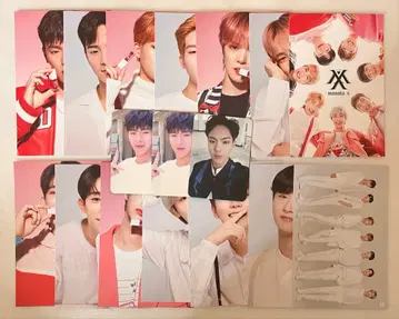 몬스타엑스 몬엑 엽서 포스카 트레이딩 카드