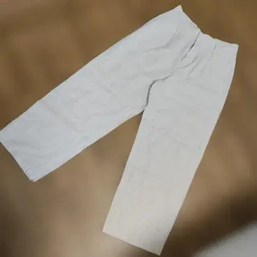 evam.eva. 린넨 와이드 팬츠 라이트 베이지