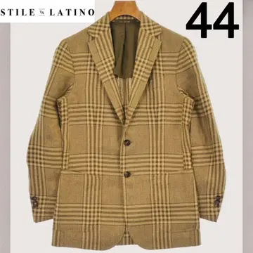 STILE LATINO 스틸레 라티노 체크 테일러드 자켓 44