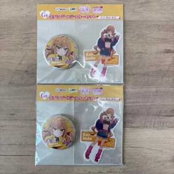 100카노 Web 복권 이치노토 카논 러기지 택 캔뱃지 스티커 세트