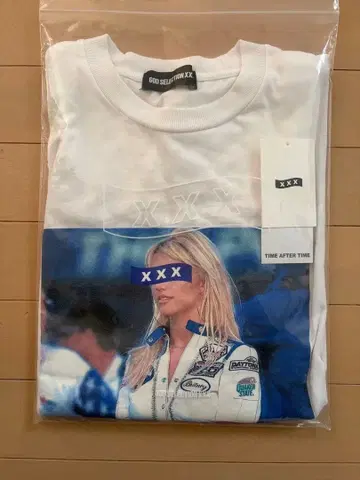 [ 새상품 ] GOD SELECTION XXX T셔츠 화이트