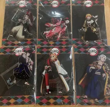 귀멸의 칼날 귀멸제 아크릴 스탠드 세트