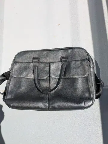 가죽 비즈니스 백 블랙 던힐