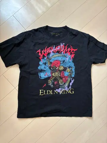 Elden Ring 그래픽 T셔츠 블랙 XL