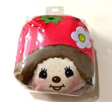 후쿠오카 한정판 몬치치 아마오 딸기 코인 케이스 소품함 파우치