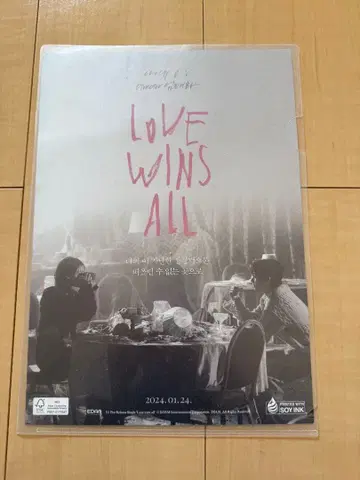 IU BTS V 포스터 태현 army