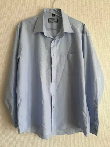 Giorgio Armani 드레스 셔츠 라이트 블루