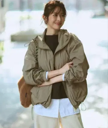 새상품 23구 발수 가공 소프트 메모리 타프타 스탠드 넥 블루종 완판템