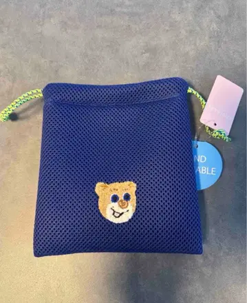 미사용 새상품 러브리바이페이러 올드 테디 복조리 네이비