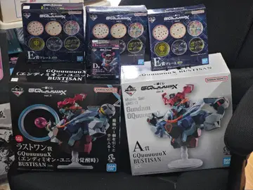 제일복권 건담 지크 액스 vol.3 라스트 A D E상 6점 세트