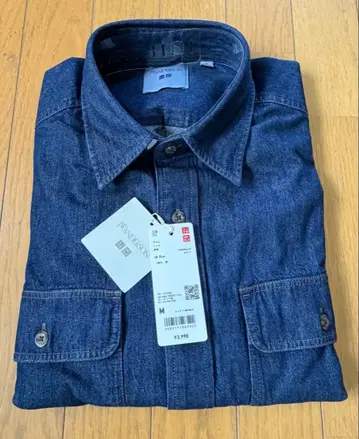 UNIQLO JW ANDERSON 데님 셔츠 M 3벌 세트