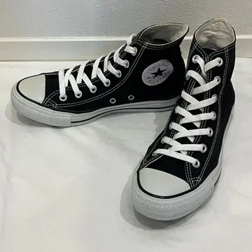 컨버스 올스타 하이컷 검정 블랙 24.5cm 상당 스테디셀러 새상품급
