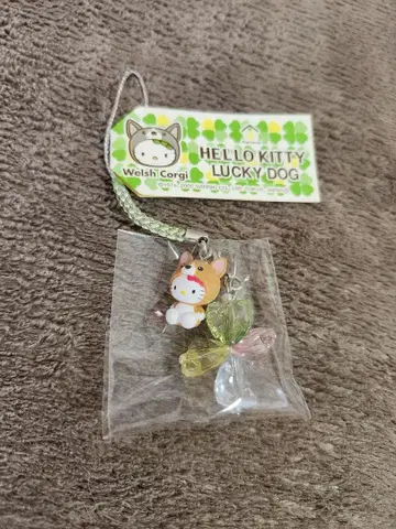 헬로키티 웰시 코기 스트랩
