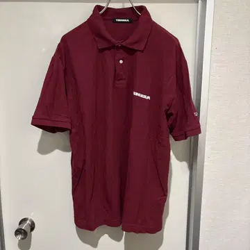 tangram 버건디 피케 셔츠 XL