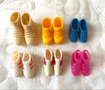 바비 인형용 신발 세트 6개