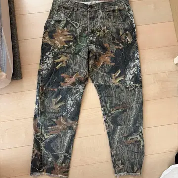 Wrangler 리얼트리 더블니 페인터 팬츠 시부카지