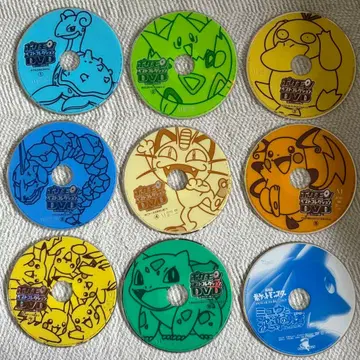 포켓몬 베스트 컬렉션 DVD 8장 뮤와 파동의 용사 루카리오 극장판