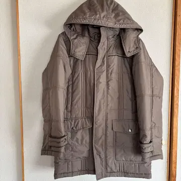 칸사이 야마모토 후드 부착 점퍼 M 사이즈 그레이