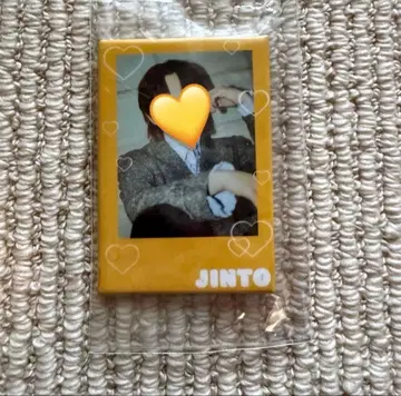 KIRARI 요시다 진토회 스크래치 직사각형 캔뱃지