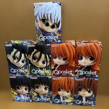 Qposket 피규어 바람의 검심 9체 세트