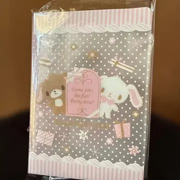 [헤이세이 레트로] 산리오 Sugarbunnies 씰 수첩 [레어]