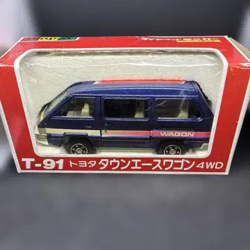 T-91 다이아 반려동물 도요타 타운 에이스 왜건 4WD 블루