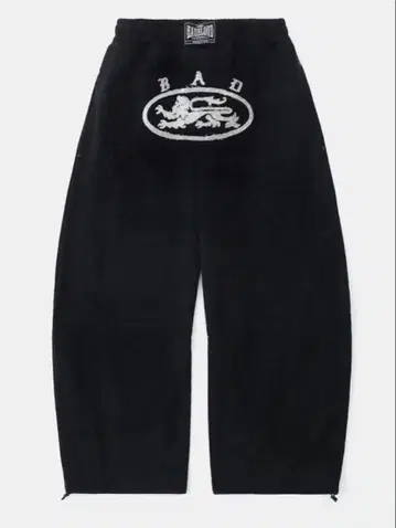 BADBLOOD Lion Patch 2 Way Curved Jogger