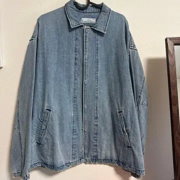 DENIM & MILITARY 라이트 블루 데님 자켓