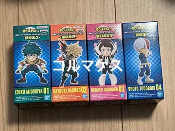 나의 히어로 아카데미아 컬렉션 피규어 전 4종 세트