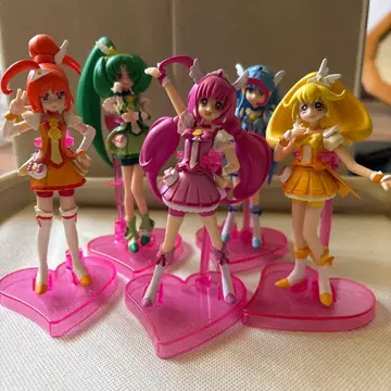 [ 가격 인하 중 ] 스마일 프리큐어 피규어 5인 집합 스마프리
