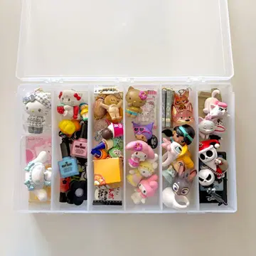 디즈니 산리오 등 캡슐 토이 가챠가챠 키링 세트