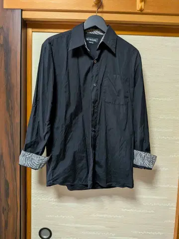 SOFTMACHINE 블랙 긴팔 셔츠 M 소프트 머신