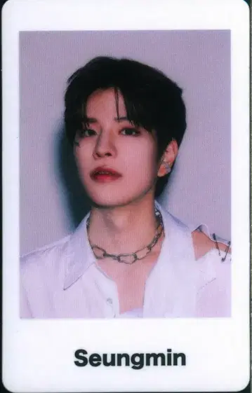 StrayKids 승민 SCARS OFFICIAL GOODS 폴라로이드풍