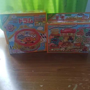 호빵맨 드럼 잼 아저씨의 빵 공장 mini 세트