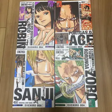 [ 4권 세트 ] 원피스 캐릭터 믹스 에이스 조로 상디 로빈