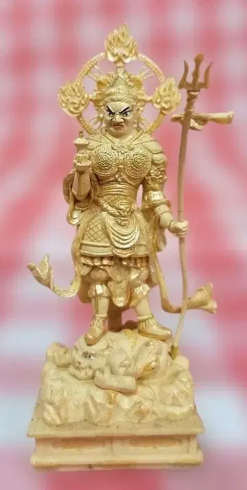 비사문천 피규어 불상 무카요시 유보쿠의 세계